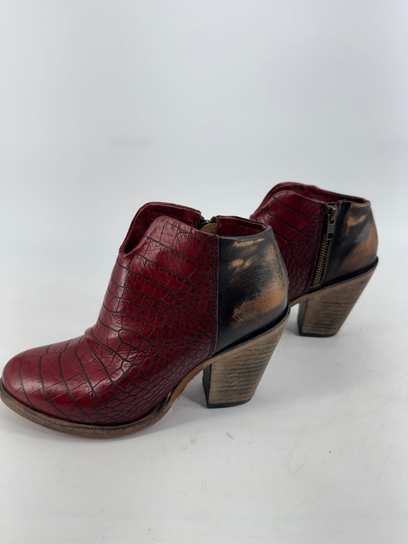 Freebird - Freebird by Steven Detroit Ankle Boots Two Tone Size 8