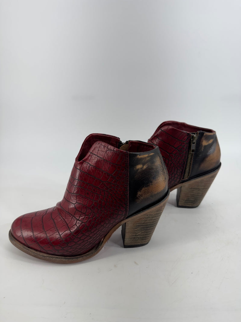 Freebird - Freebird by Steven Detroit Ankle Boots Two Tone Size 8