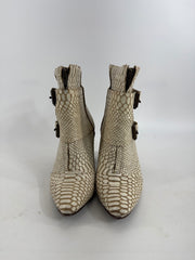 Freebird  - Joey Cream Ankle Boots Size 9
