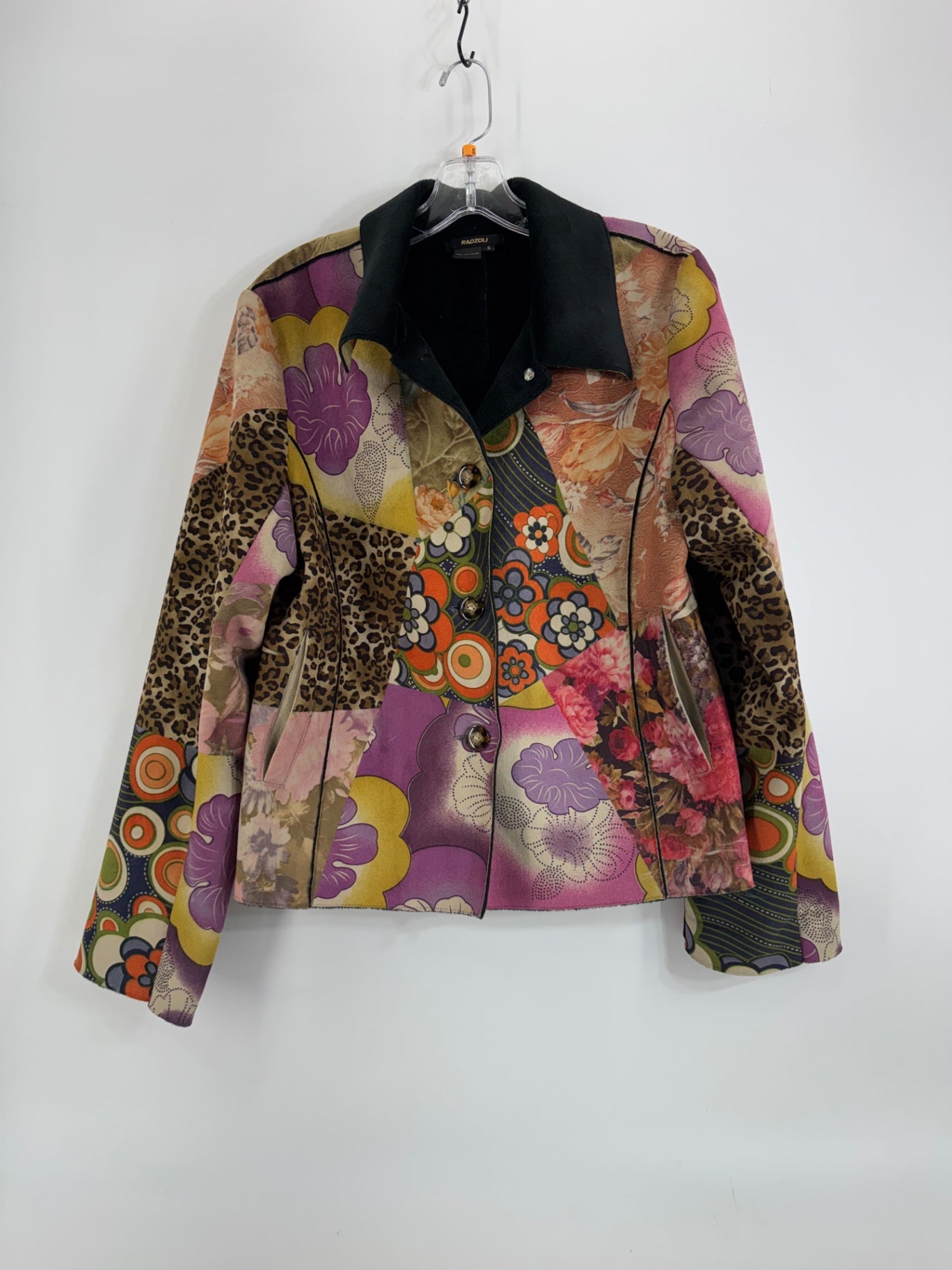 Radzoli Multicolor Floral Print Jacket