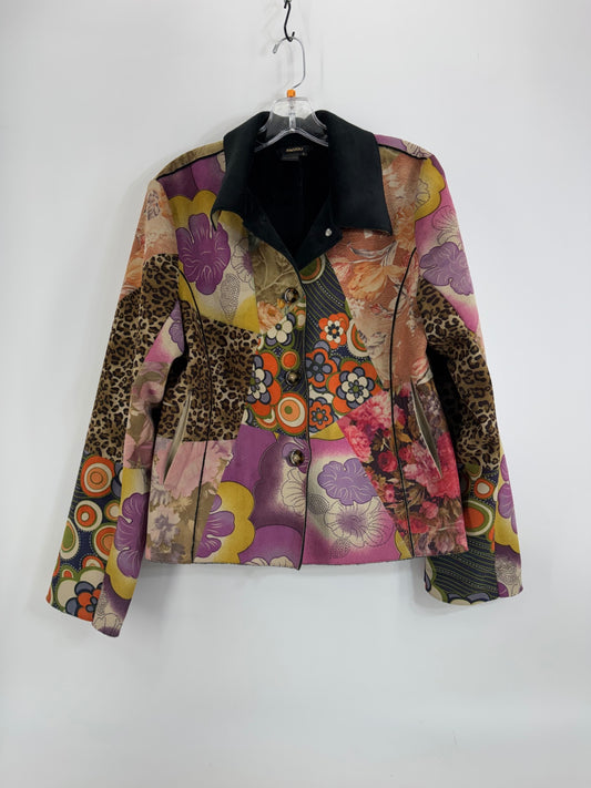 Radzoli Multicolor Floral Print Jacket