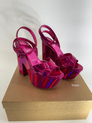 Christian Louboutin Loubi Queen Platform Heels Size 39 / 8.5