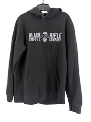 Black Rifle Coffee Company Black Skull Mug Hoodie Size Lg