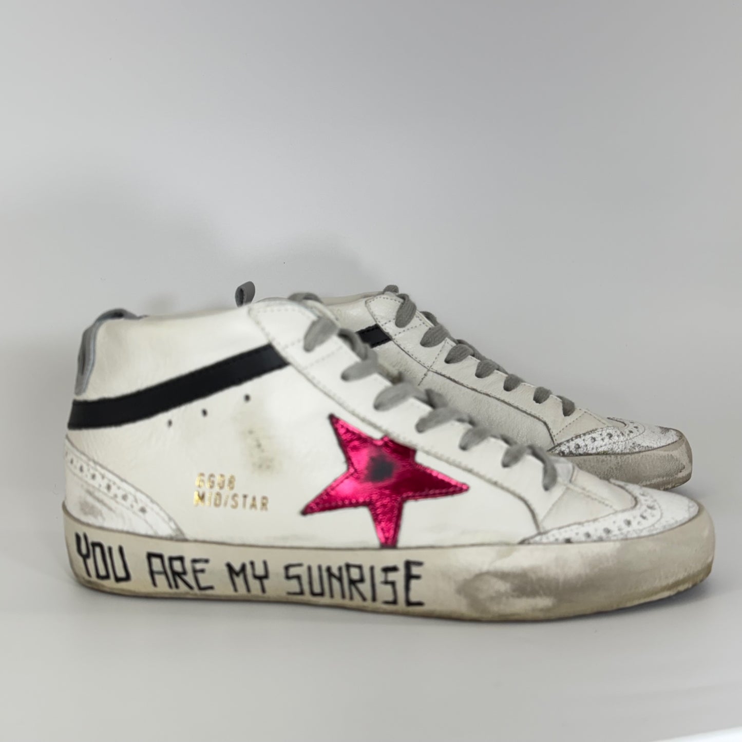 Golden Goose Mid Star “You Are My Sunrise” Size 39 / 8.5