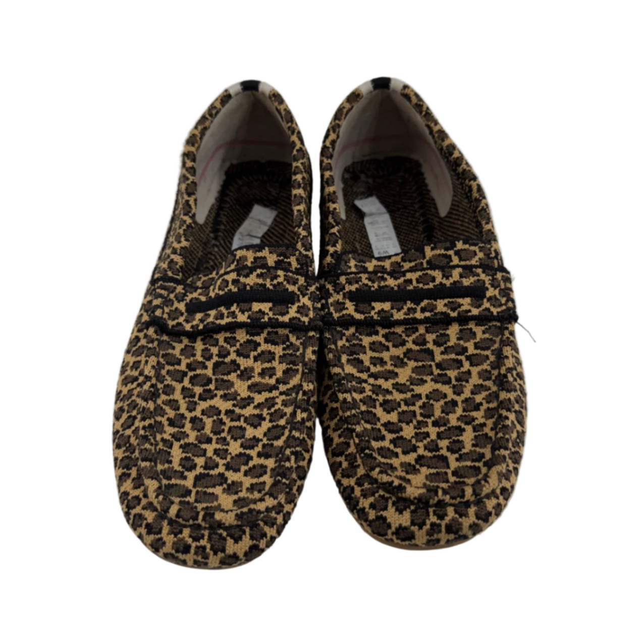 Rothy's Leopard Print Loafers Sz 9