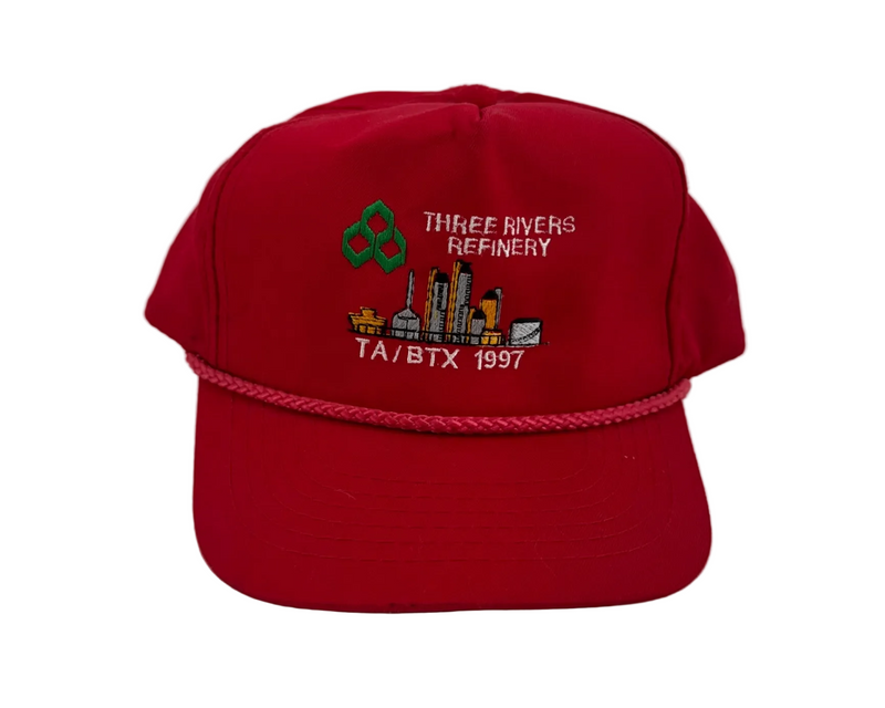 YoungAn Cap Red Three Rivers Refinery Logo