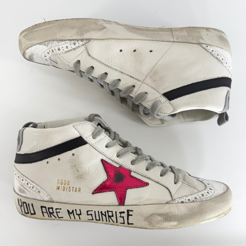 Golden Goose Mid Star “You Are My Sunrise” Size 39 / 8.5