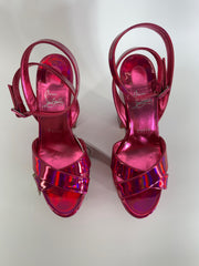 Christian Louboutin Loubi Queen Platform Heels Size 39 / 8.5