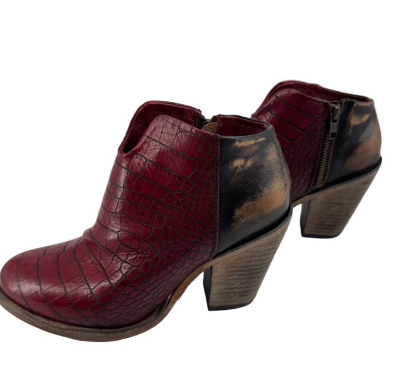 Freebird - Freebird by Steven Detroit Ankle Boots Two Tone Size 8