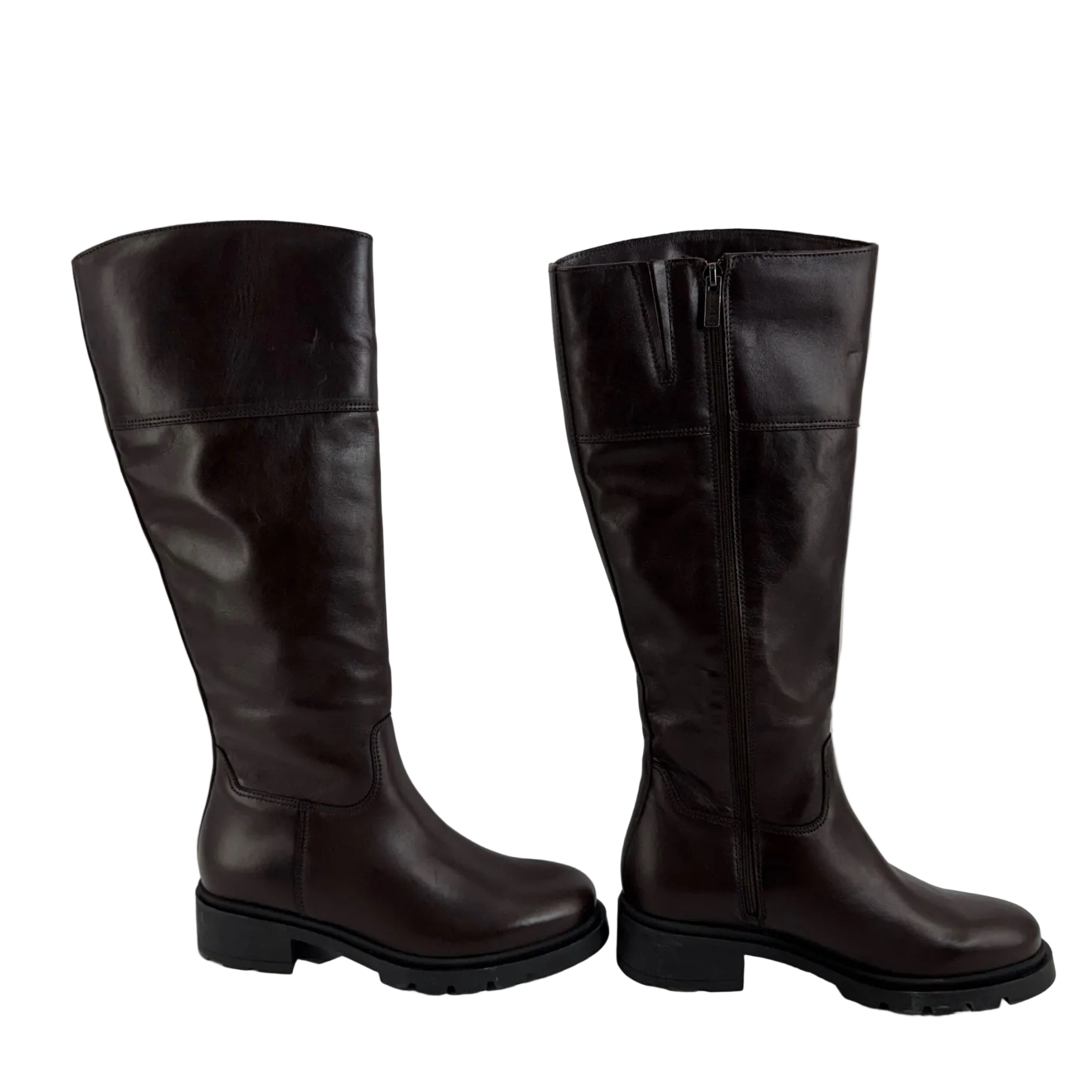 La Canadienne Brown Leather Boots Sz 7