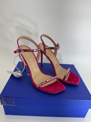 Stuart Weitzman Gemcut 100 Ankle Strap Heels Size 39 / 8.5