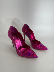 Christian Louboutin So Kate Pink Hologram Heels Size 38.5 / 8