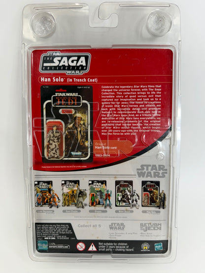 Star Wars Han Solo Action Figure in Trench Coat