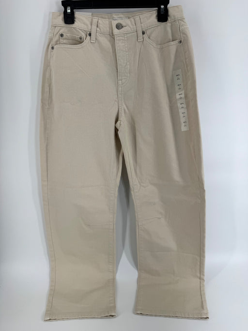 Banana Republic Cream Denim Jeans Tall