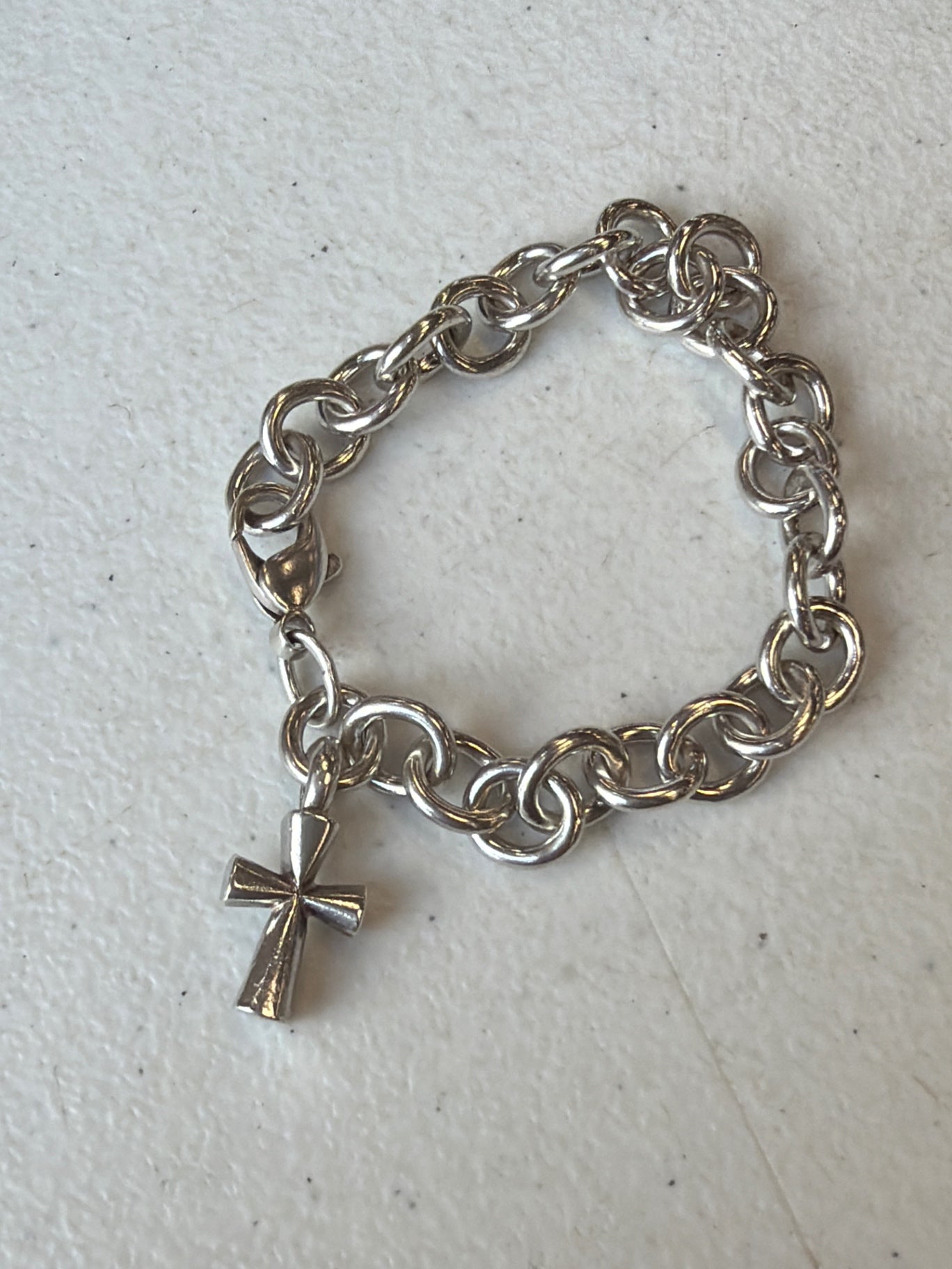 James Avery St. Theresa Cross Bracelet 