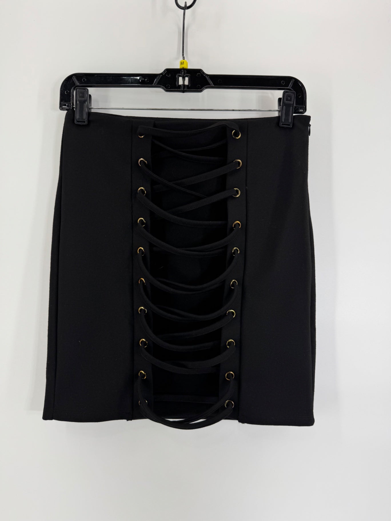 Tobi Black Corset Front Skirt