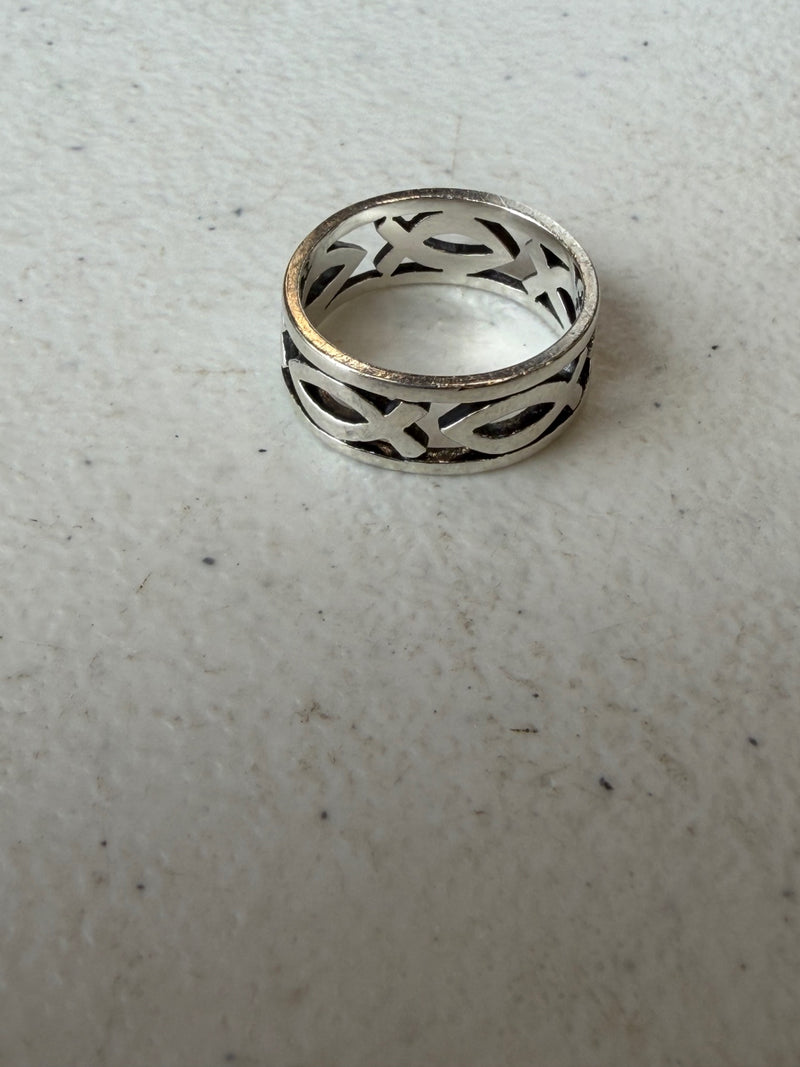 James Avery Ichthus Fish Ring