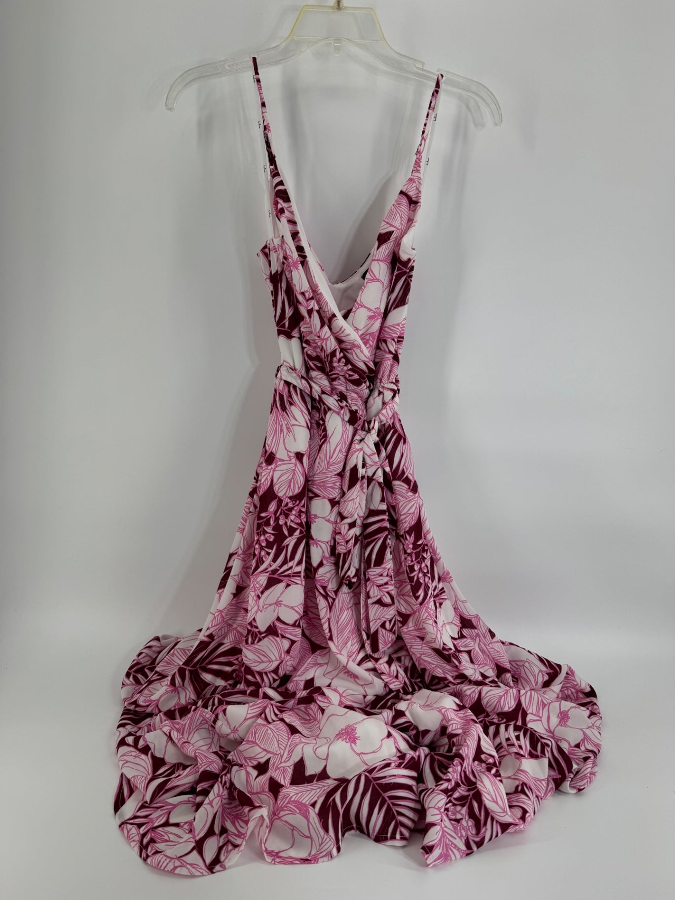 Lulus Pink Strap Dress with Belt