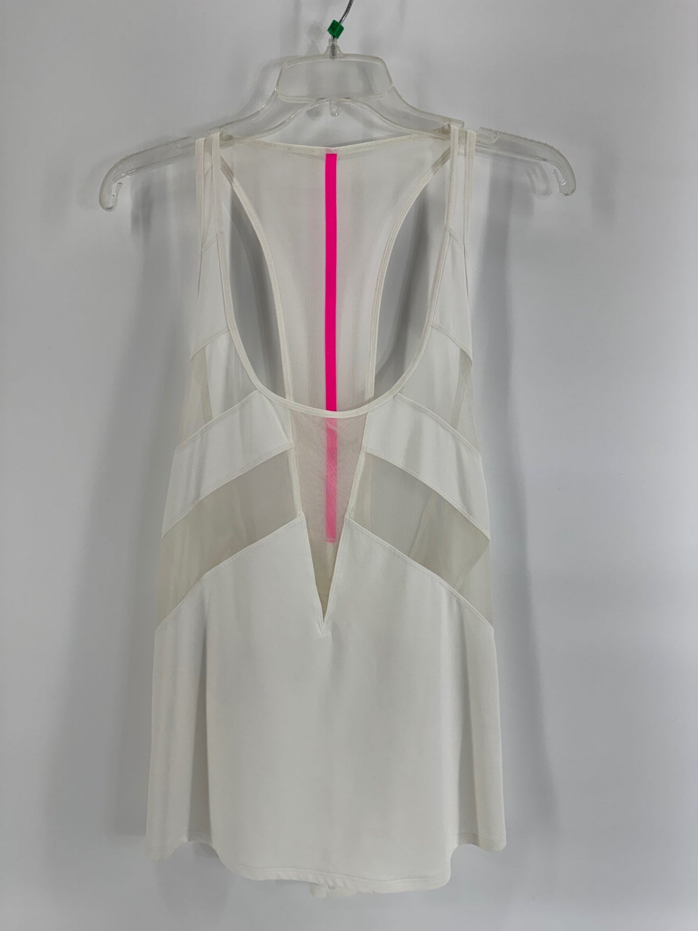 Lululemon White Athletic Tank Top