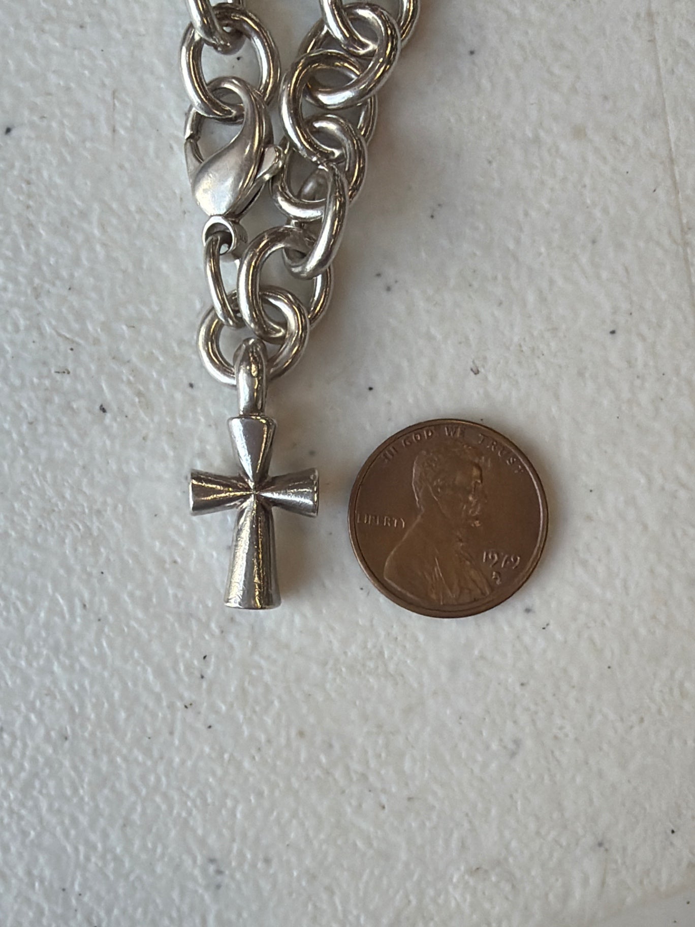 James Avery St. Theresa Cross Bracelet 