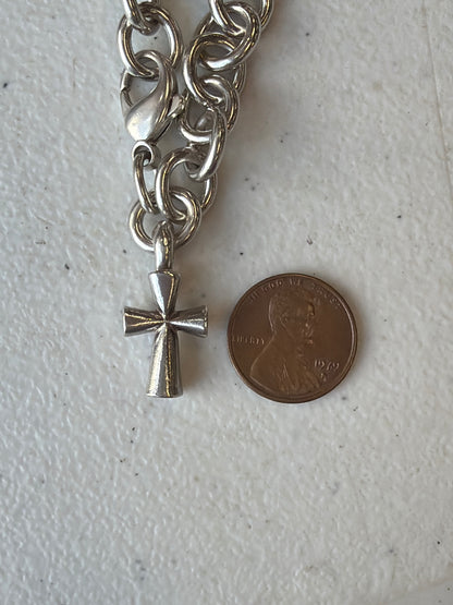 James Avery St. Theresa Cross Bracelet 