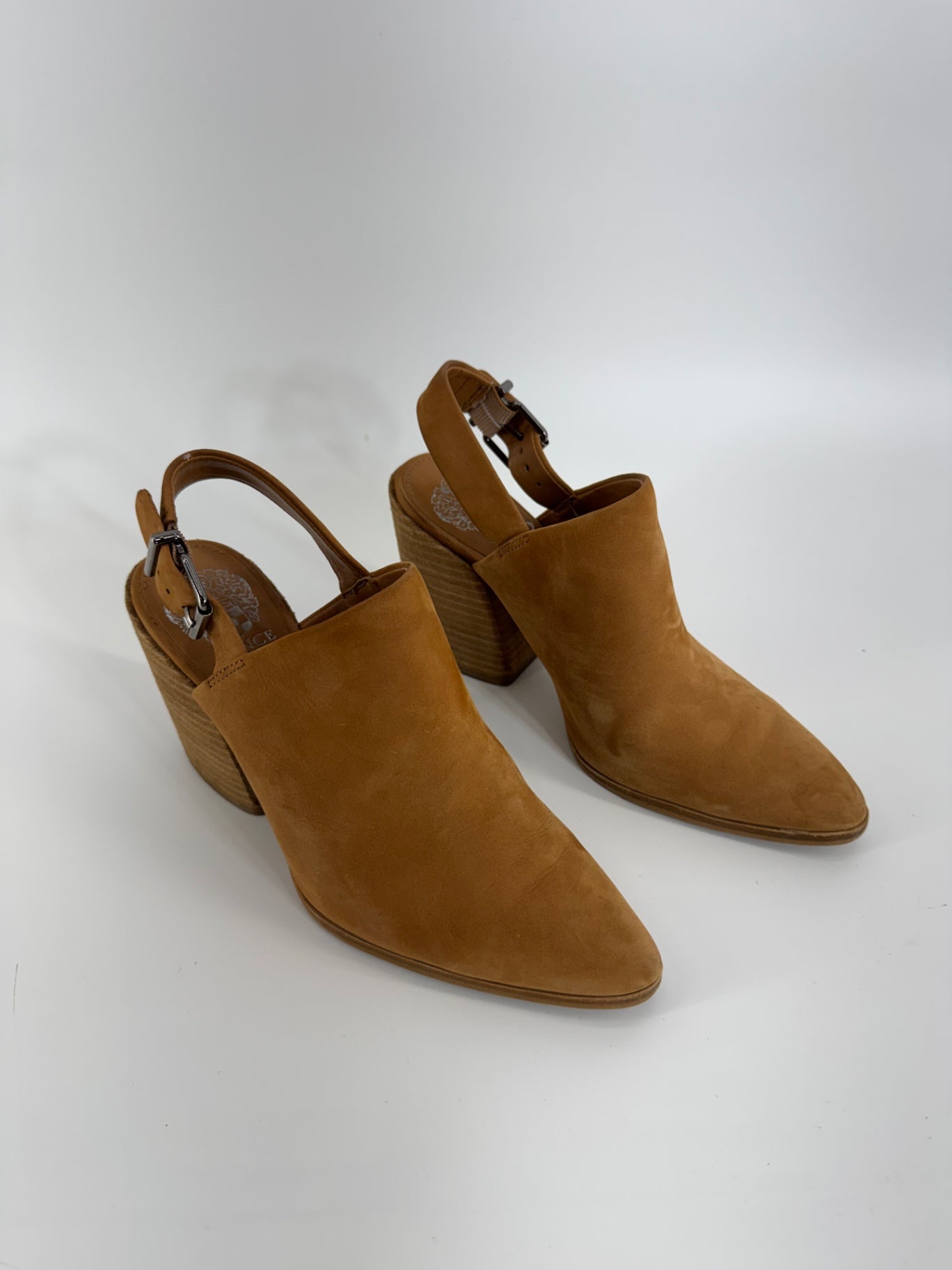 Vince Camuto Rust Pointed Heels