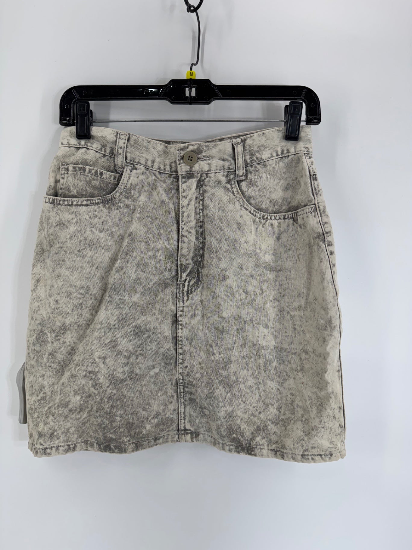 Workclothes Gray Wash Cotton Skirt