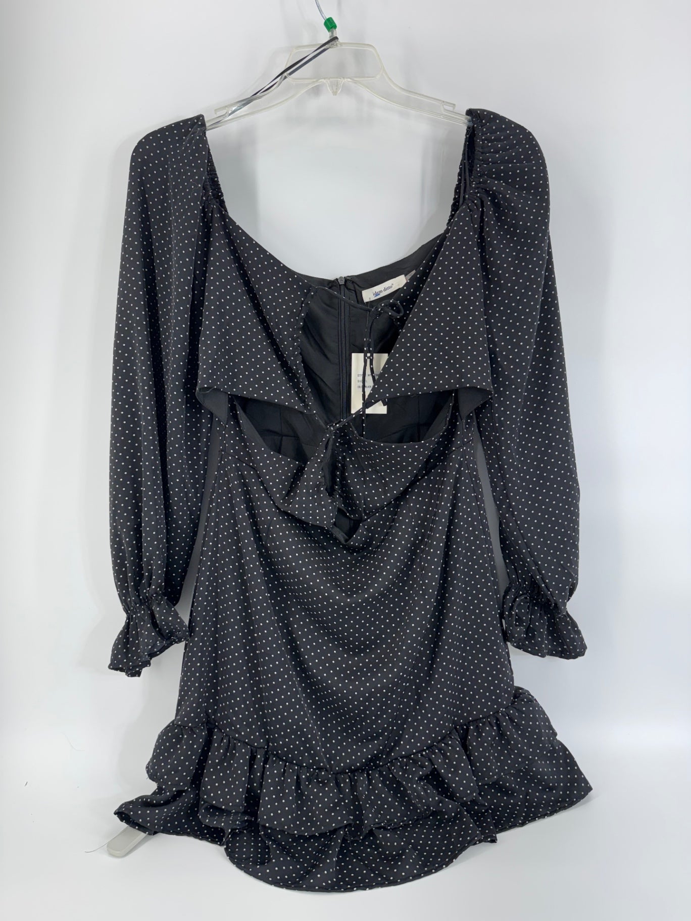 idem ditto Black Polka Dot Dress