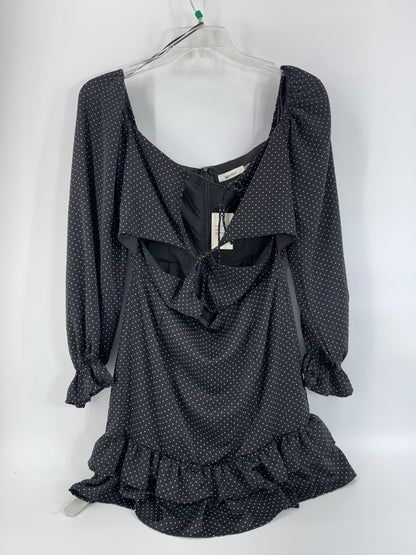 idem ditto Black Polka Dot Dress