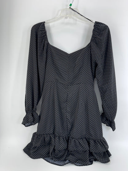 idem ditto Black Polka Dot Dress