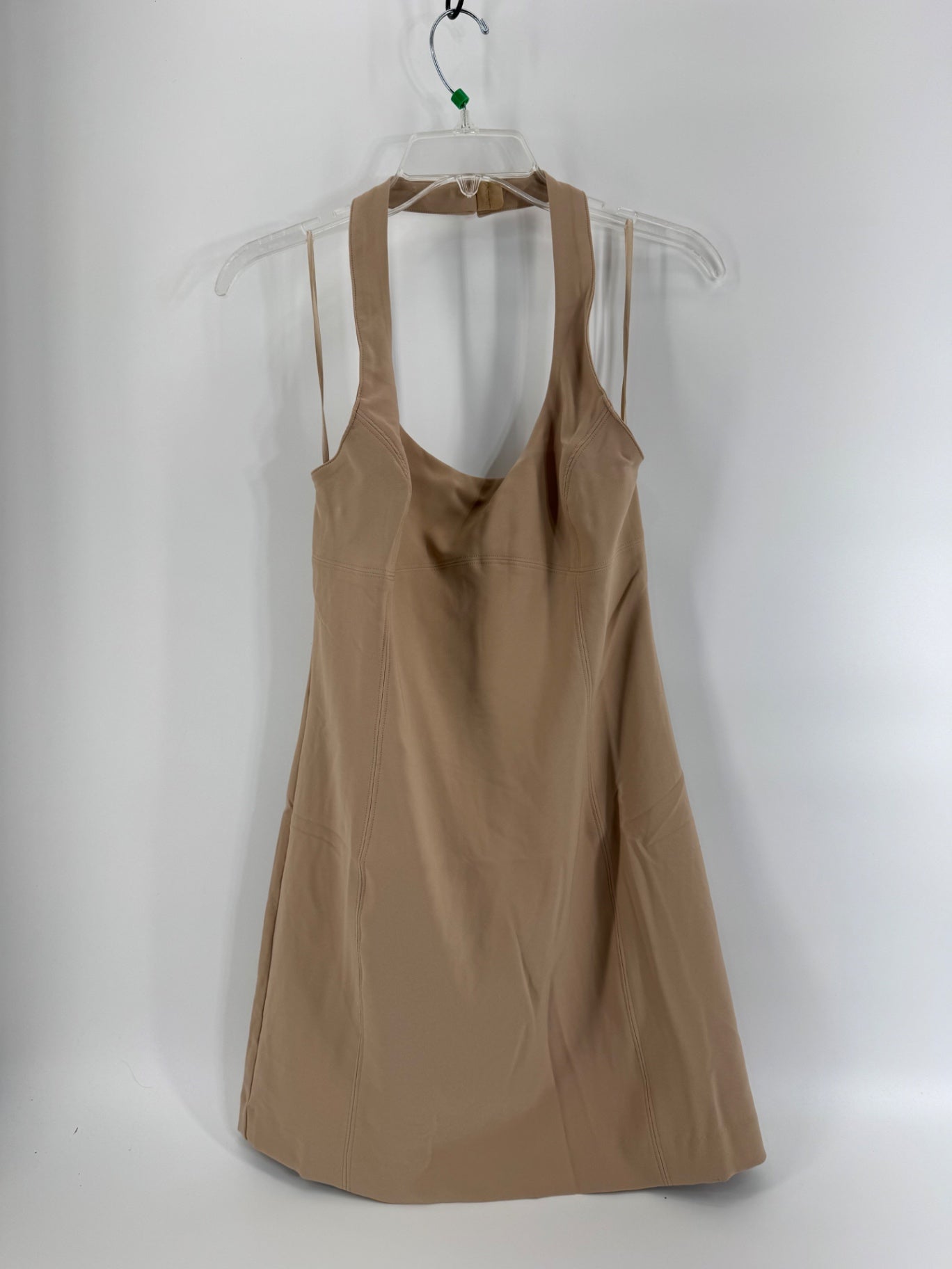 Mustard Seed Tan Halter Mini Dress
