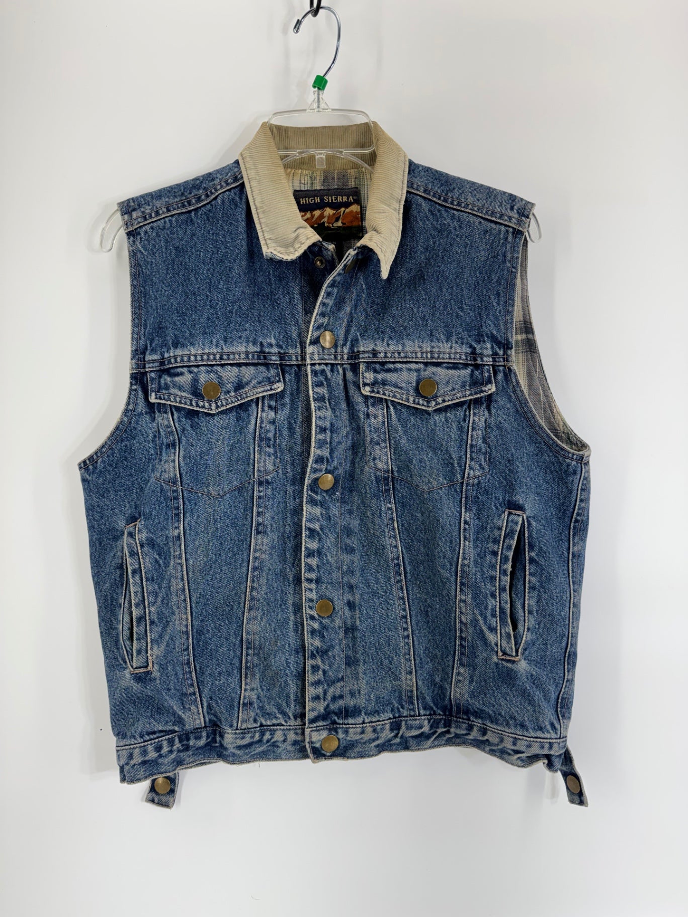 High Sierra Denim Sleeveless Vest