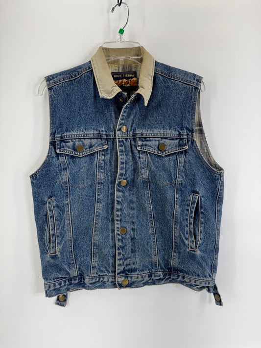 High Sierra Denim Sleeveless Vest