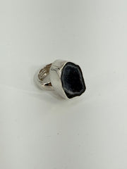 Druzy Silver Ring by Charles Albert 7.5