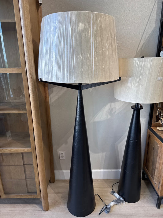 Four Hands Black Ziggy Floor Lamp