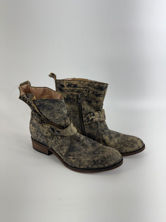 Spirit by Lucchese Acid Wash Leather Boots