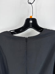 1 State Black Puffy Sleeve Dress