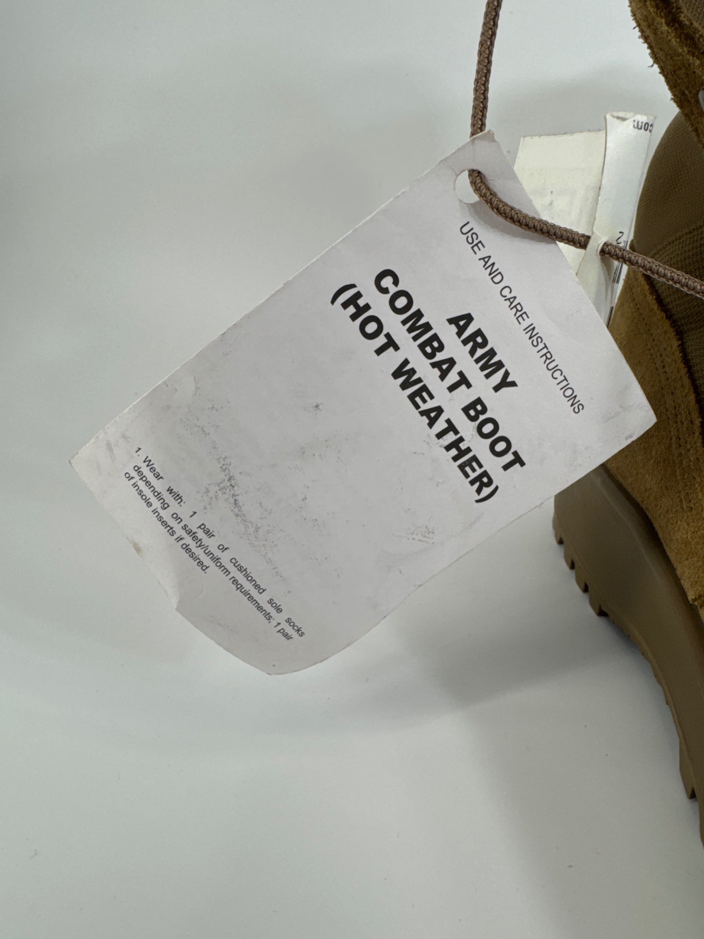 Army Combat Boot (Hot Weather)