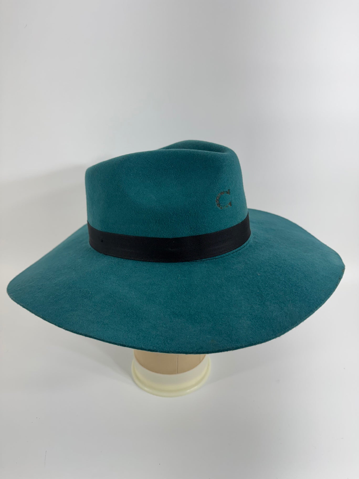 Charlie Horse Hat Co. Teal Felt Hat