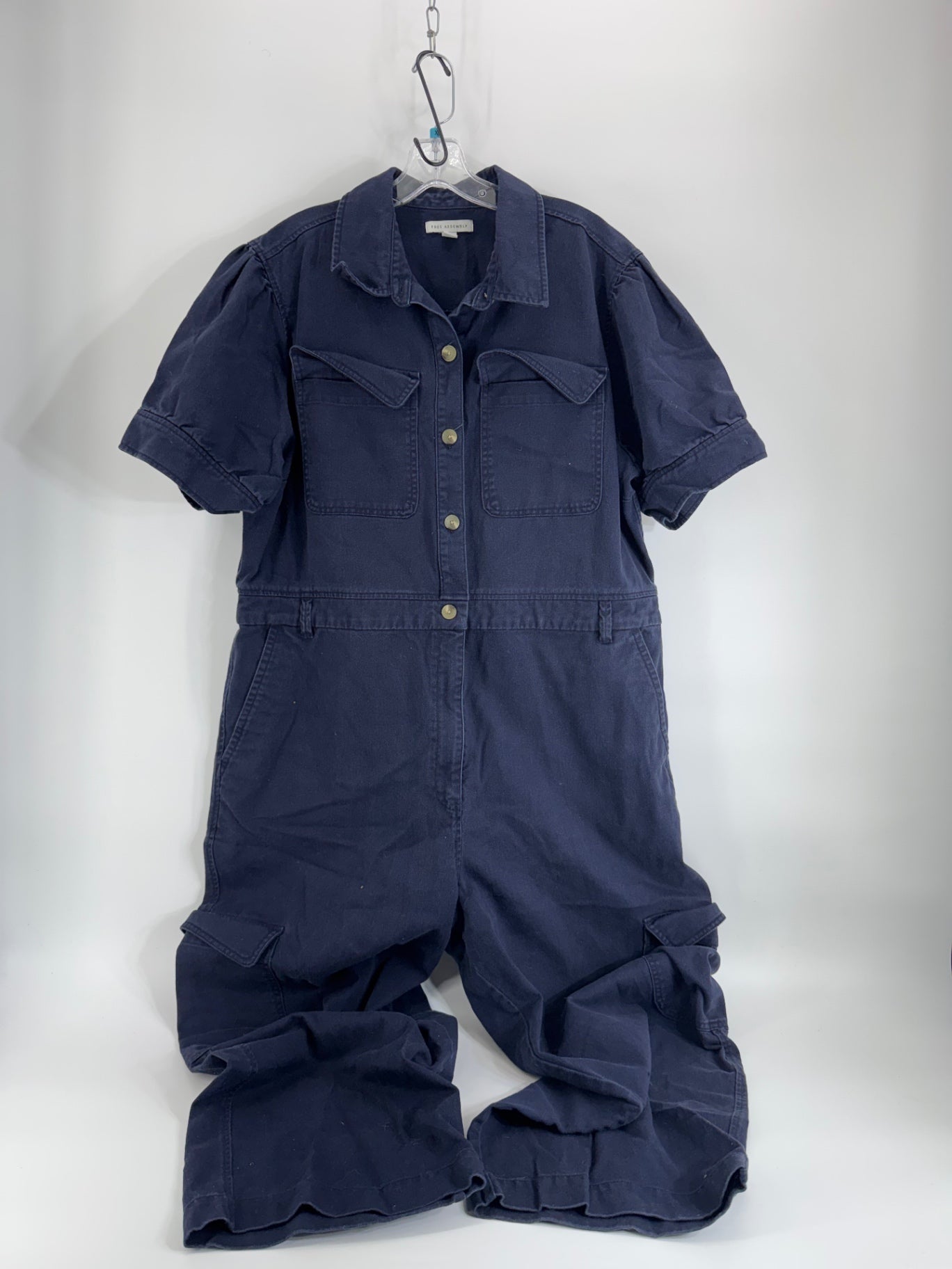 Free Assembly Navy Jumpsuit