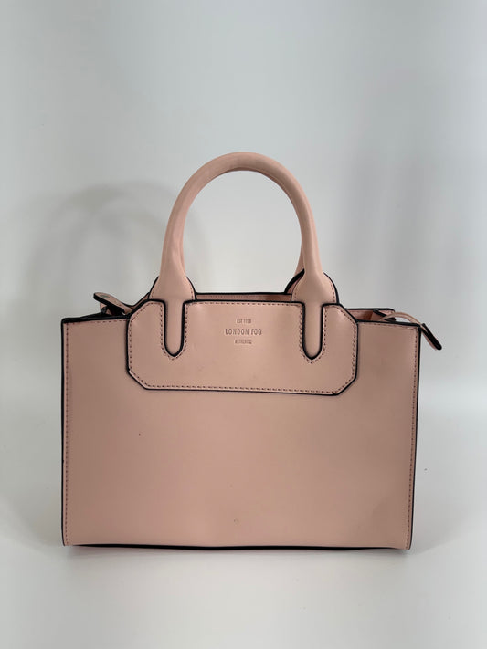 London Fog Pink Tote Handbag