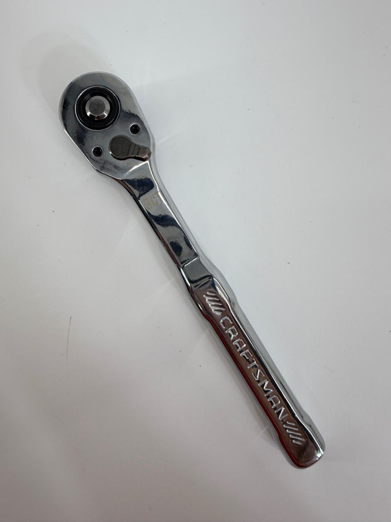 Craftsman 3/8” Drive 72 Tooth Pear Head Ratchet CMMT81748 Chrome