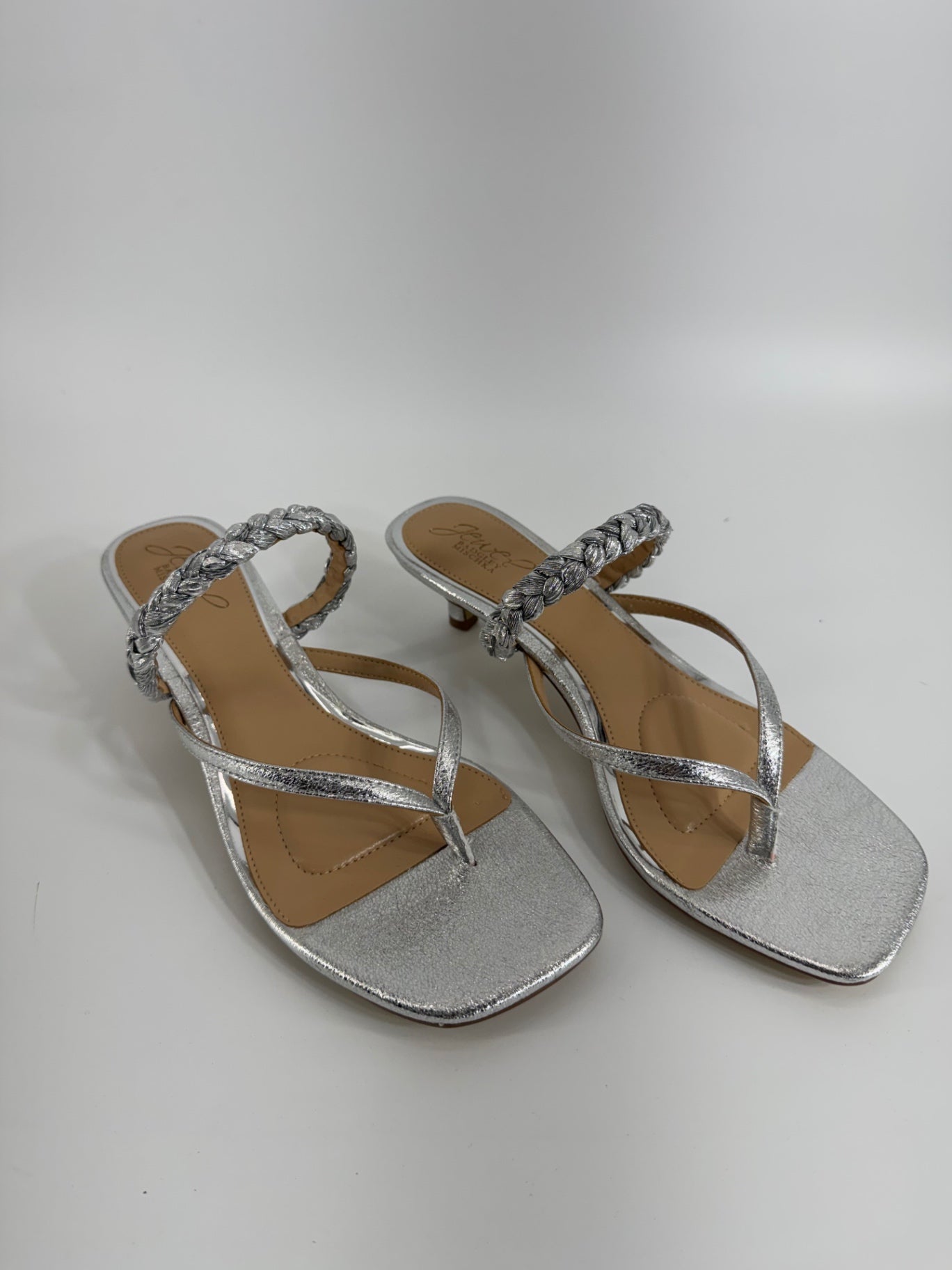Badgley Mischka Jewel Kitten Heel Sandals