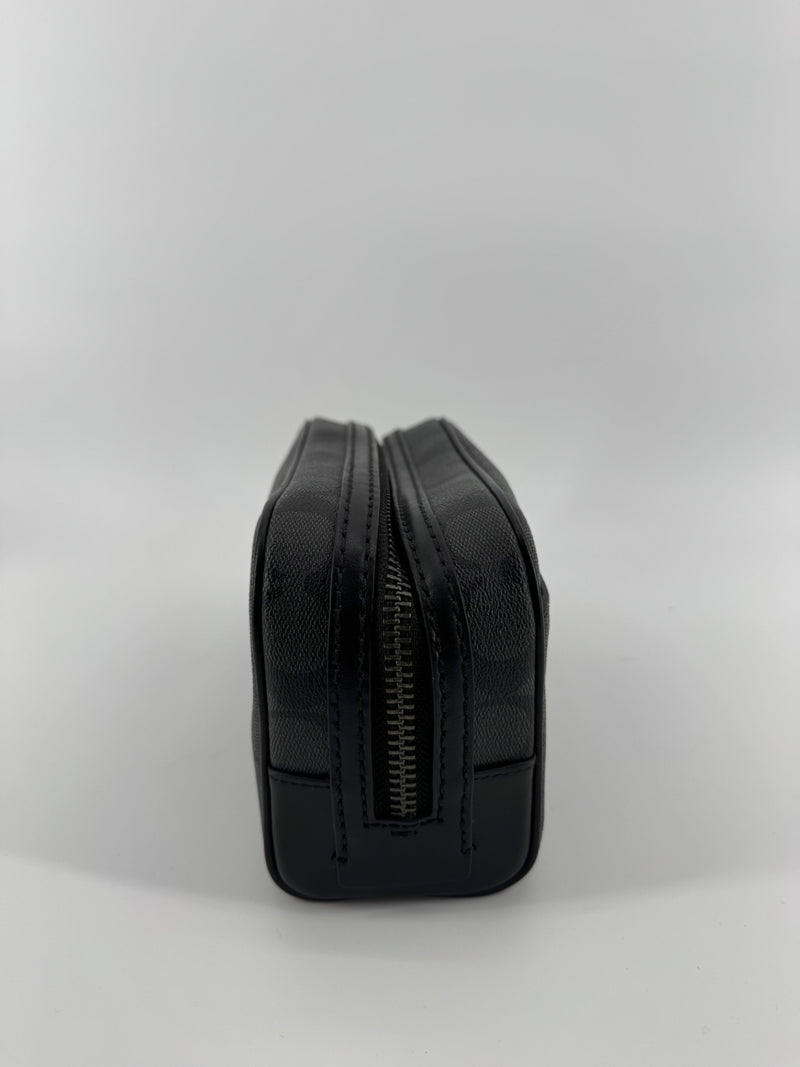 Coach Black Monogram Accessory Bag