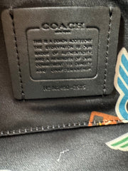 Coach Black Monogram Accessory Bag