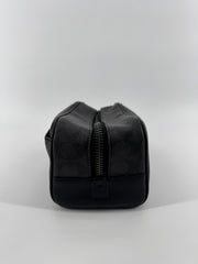 Coach Black Monogram Accessory Pouch