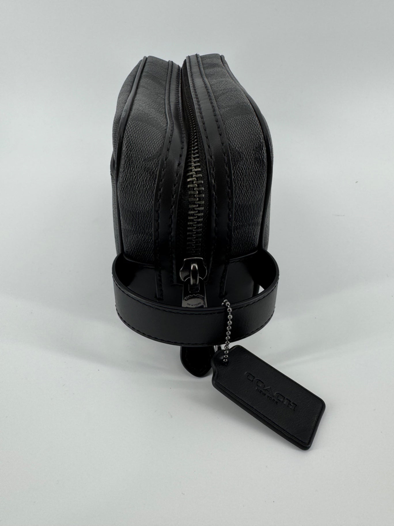 Coach Black Monogram Accessory Bag