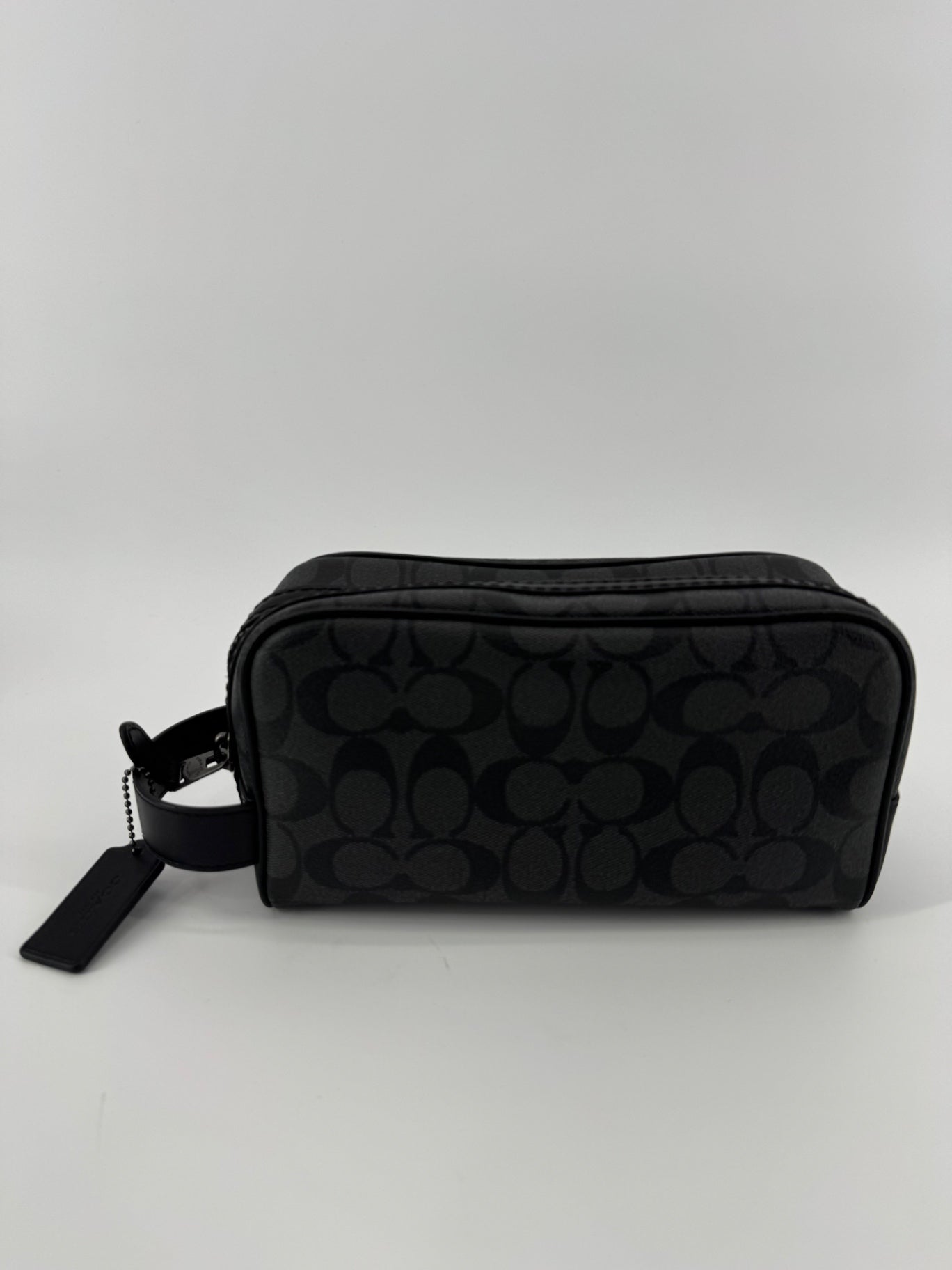 Coach Black Monogram Accessory Bag