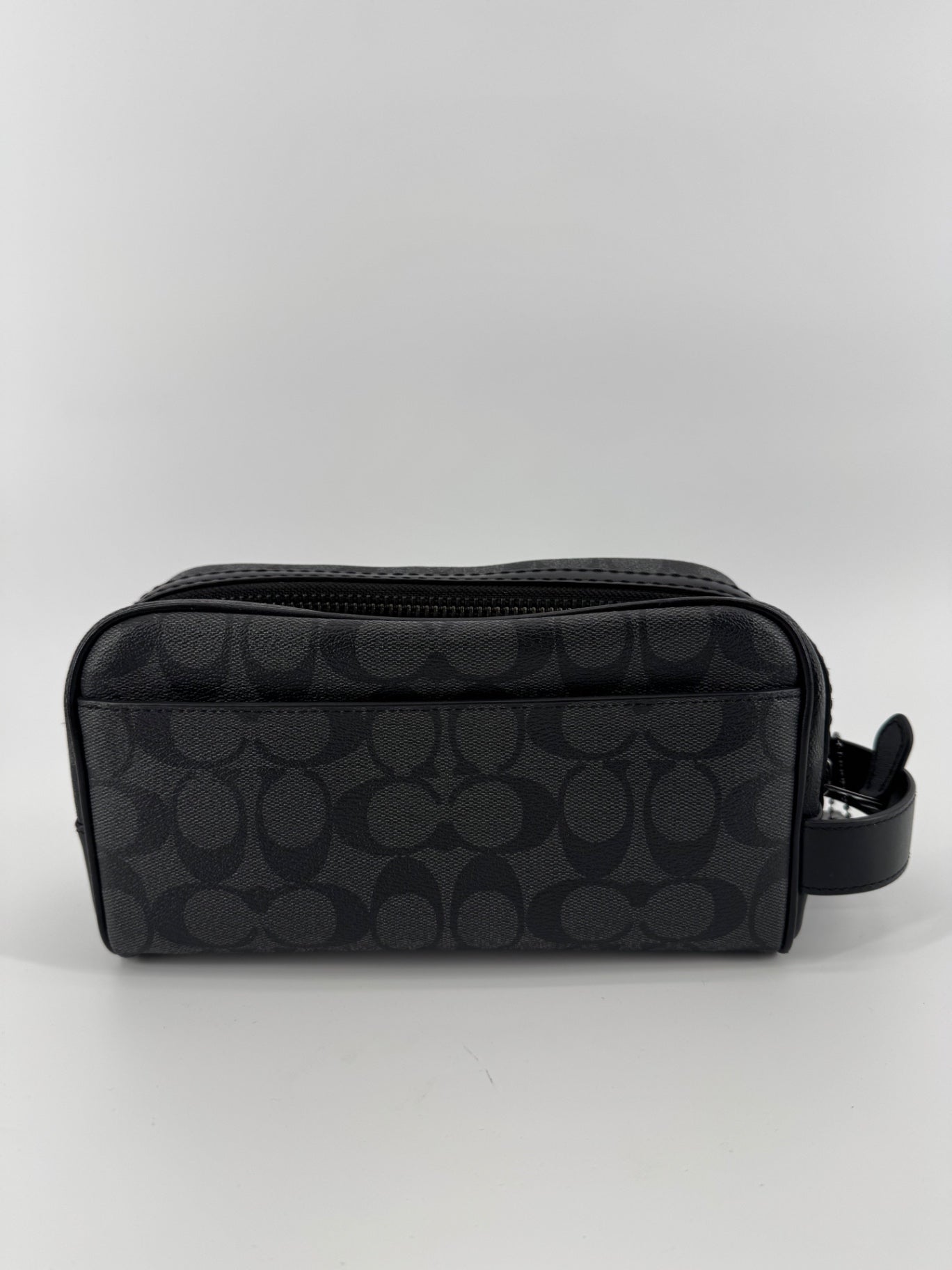 Coach Black Monogram Accessory Bag