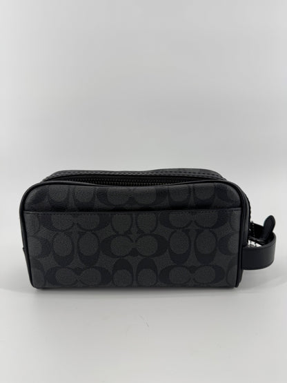 Coach Black Monogram Accessory Bag